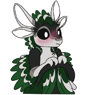 Стикер Very Confused Avali - 1