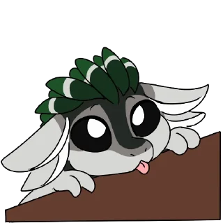 Стикер Very Confused Avali - 0