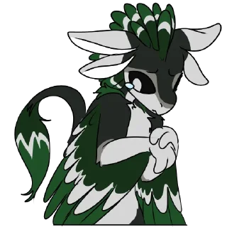 Стикер Very Confused Avali - 7