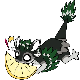 Стикер Very Confused Avali - 5