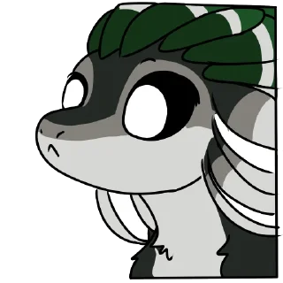 Стикер Very Confused Avali - 2