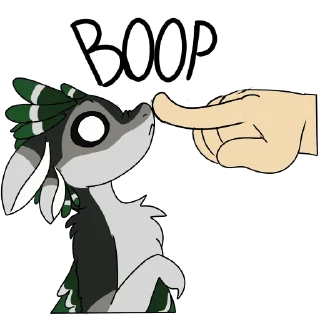 Стикер Very Confused Avali - 6