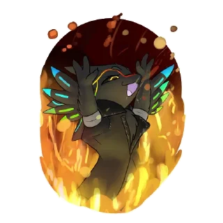 Стикер Avali Yporolsya - 11