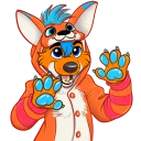 Стикер Avi Fox Sticker Pack - 5