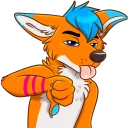 Стикер Avi Fox Sticker Pack - 0