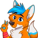 Стикер Avi Fox Sticker Pack - 1