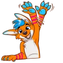 Стикер Avi Fox Sticker Pack - 3