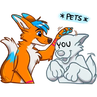 Стикер Avi Fox Sticker Pack - 8