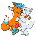 Стикер Avi Fox Sticker Pack - 7