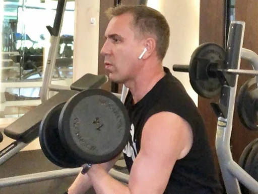 sport exercise equipment person