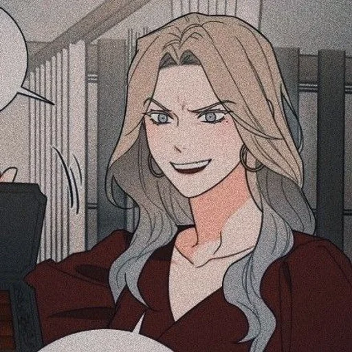 cartoon human face anime