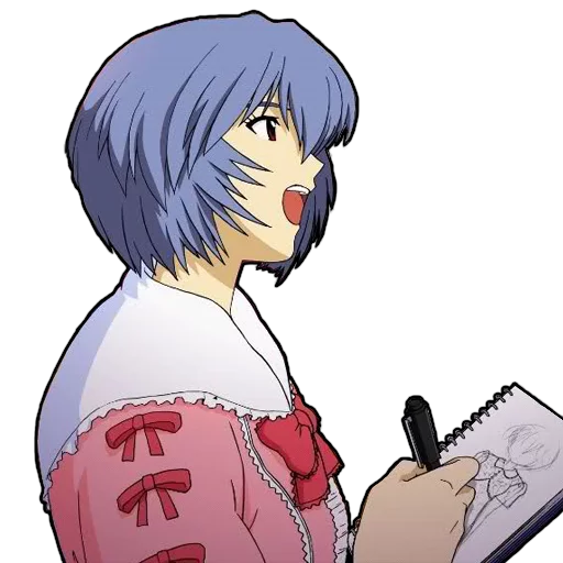 Sticker Ayanami Rei - 0
