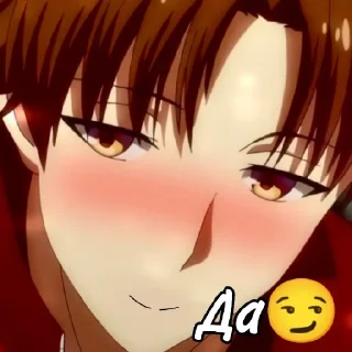 Sticker Аянокоджи😙❤ - 9