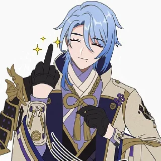 Стикер Ayato Kamisato - 3