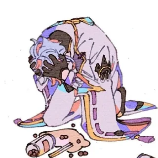 Стикер Ayato Kamisato - 0