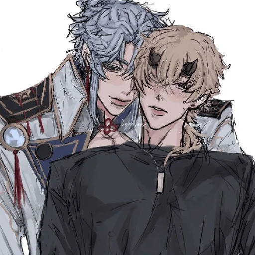 anime sketch human face