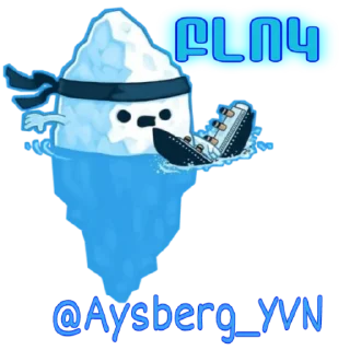 Sticker Aysberg_YVN - 6