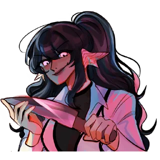 Sticker Азалия @Nyasticks - 4