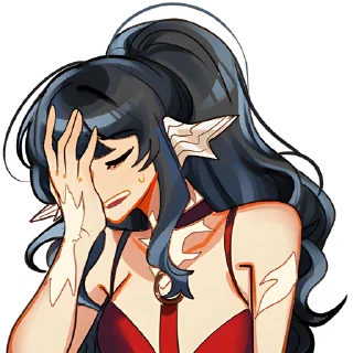 Sticker Азалия @Nyasticks - 1