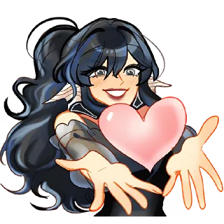 Sticker Азалия @Nyasticks - 3