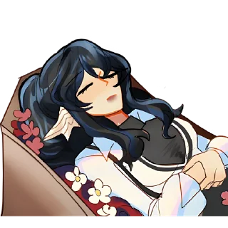 Sticker Азалия @Nyasticks - 7