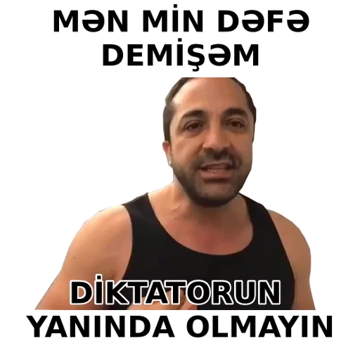 Sticker Azərbaycan siyasəti - 8