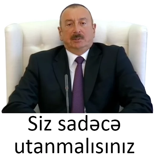 Sticker Azərbaycan siyasəti - 1