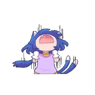 Sticker BAKA от @Werkeyla - 2