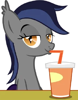 Sticker Batpony Loves SSTO LANTR - 1