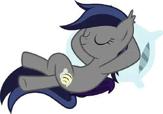Sticker Batpony Loves SSTO LANTR - 11