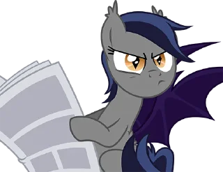 Sticker Batpony Loves SSTO LANTR - 8