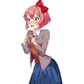 Sticker Sayori Pack - 6