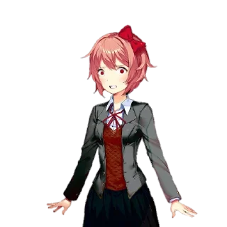 Sticker Sayori Pack - 5