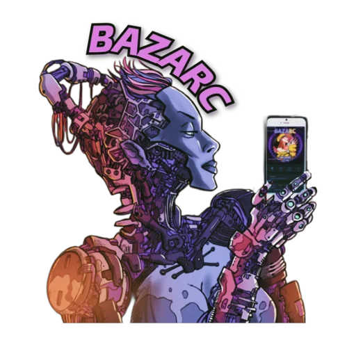 Sticker BAZARC24 - 1