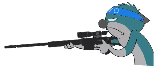 weapon cartoon rifle