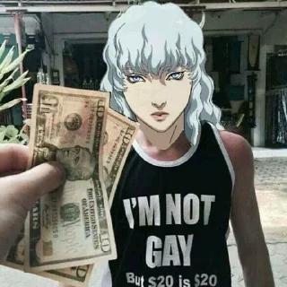 Sticker ❤️Griffith❤️ @irininjai - 5