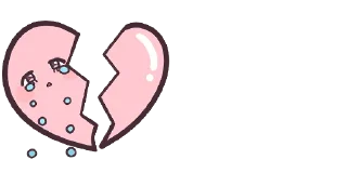 Стикер Menhera-chan. Emoji :: @line_stickers - 4