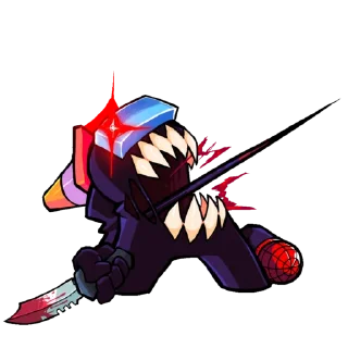 Стикер Чёрный(@Gordy_201) - 2