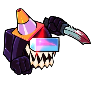 Стикер Чёрный(@Gordy_201) - 11