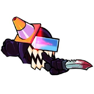 Стикер Чёрный(@Gordy_201) - 4