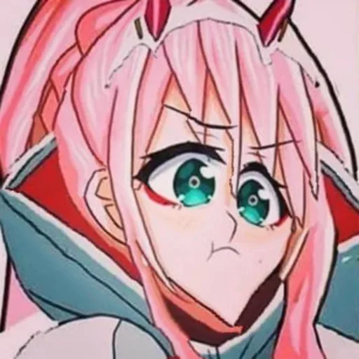 аниме эскиз иллюстрация