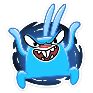 Стикер Я Заяц - 0