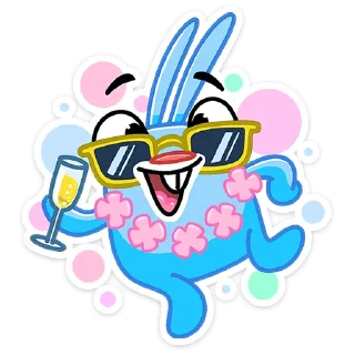 Стикер Я Заяц - 7