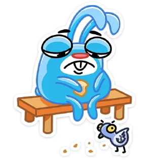 Стикер Я Заяц - 10