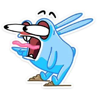 Стикер Я Заяц - 2