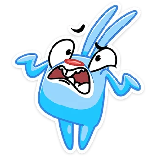 Стикер Я Заяц - 9