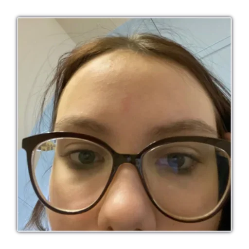 селфи человеческое лицо Очки