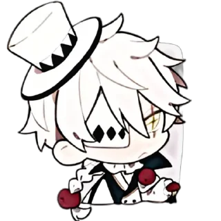 Sticker Bsd x Genshin @RampoSticks - 11