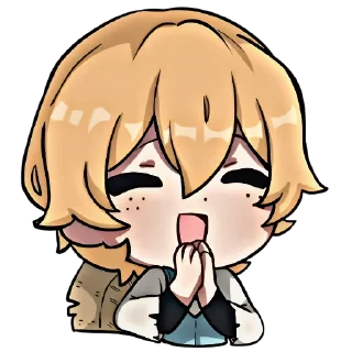 Sticker Bsd x Genshin @RampoSticks - 8