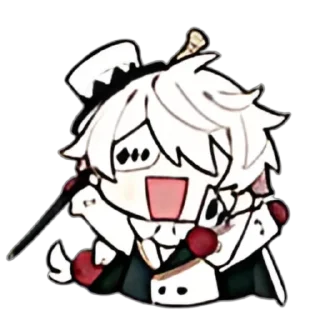 Sticker Bsd x Genshin @RampoSticks - 10